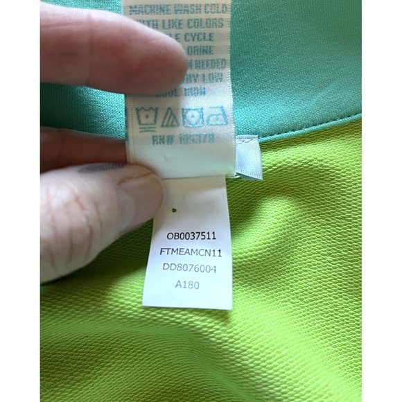 DD Lifestyle Womens Sleeveless Full Zip Vest 2X Teal Lime Activewear Teacher - Picture 7 of 9